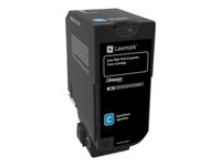 LEXMARK Cyan Tonerpatrone LCCP, Lexmark Corporate