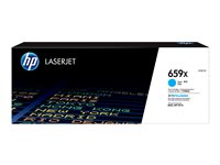 HP 659X W2011X Tonerkassette Cyan 29000 Seiten Original Toner