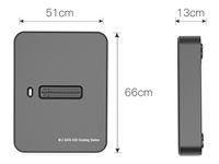 GEMBIRD Desktop-USB-Typ-C-M.2-SATA- Dockingstation, schwarz