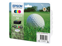 EPSON 34 4er Pack Schwarz, Gelb, Cyan, Magenta Tintenpatrone
